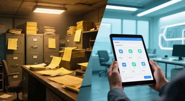 تحول از بایگانی کاغذی سنتی به مدیریت دیجیتال امور مالیاتی با سامانه مؤدیان